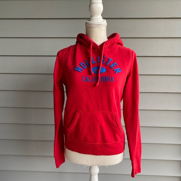 Hollister Tops - Hollister red hoodie
